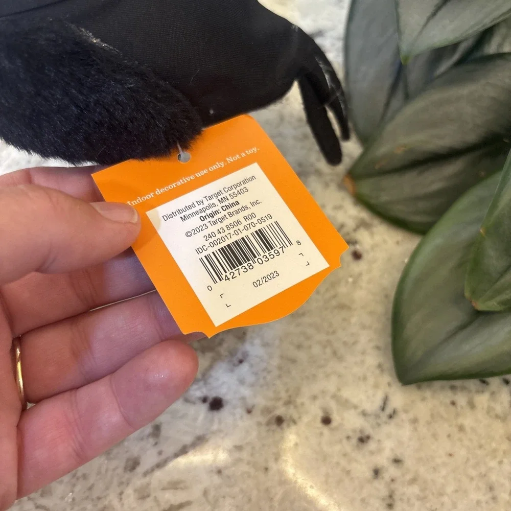 Target Halloween Hyde And Eek 2023 Radley tuxedo Fabric Bird Featherly Friends